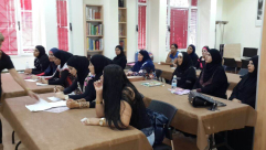  افتتاح دورة استكمال 12 سنة تعليمية في المركز الجماهيري بمدينة يافا 